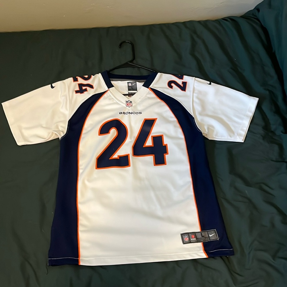 Denver Broncos Champ Bailey Jersey Size L